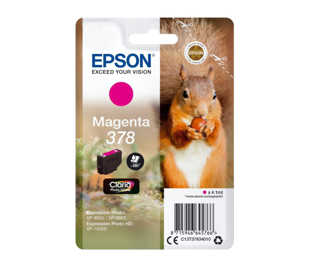 EPSON 378M Magenta do XP15000 C13T37834010 - 462440 - zdjęcie